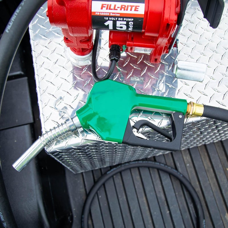FILL RITE SDN075GAN ¾" 3 to 15 GPM Automatic Standard Duty Fuel Transfer Nozzle, Green - For Gasoline, Diesel, Biodiesel up to B20, E15 & Kerosene - Image 5